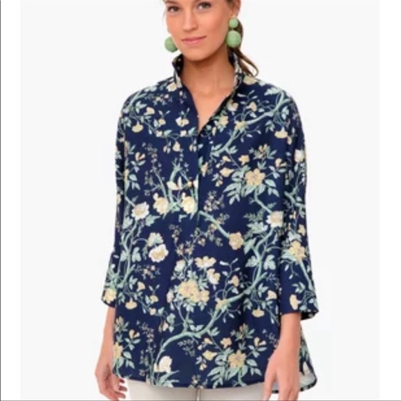 Tuckernuck Tops - Night Bloom Willow Blouse